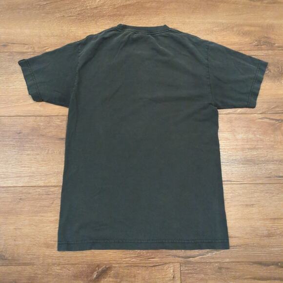 Y2K DVS Youth Small Shirt Skate Punk Grunge Spellout Logo Surf Faded Distressed - Picture 6 of 6